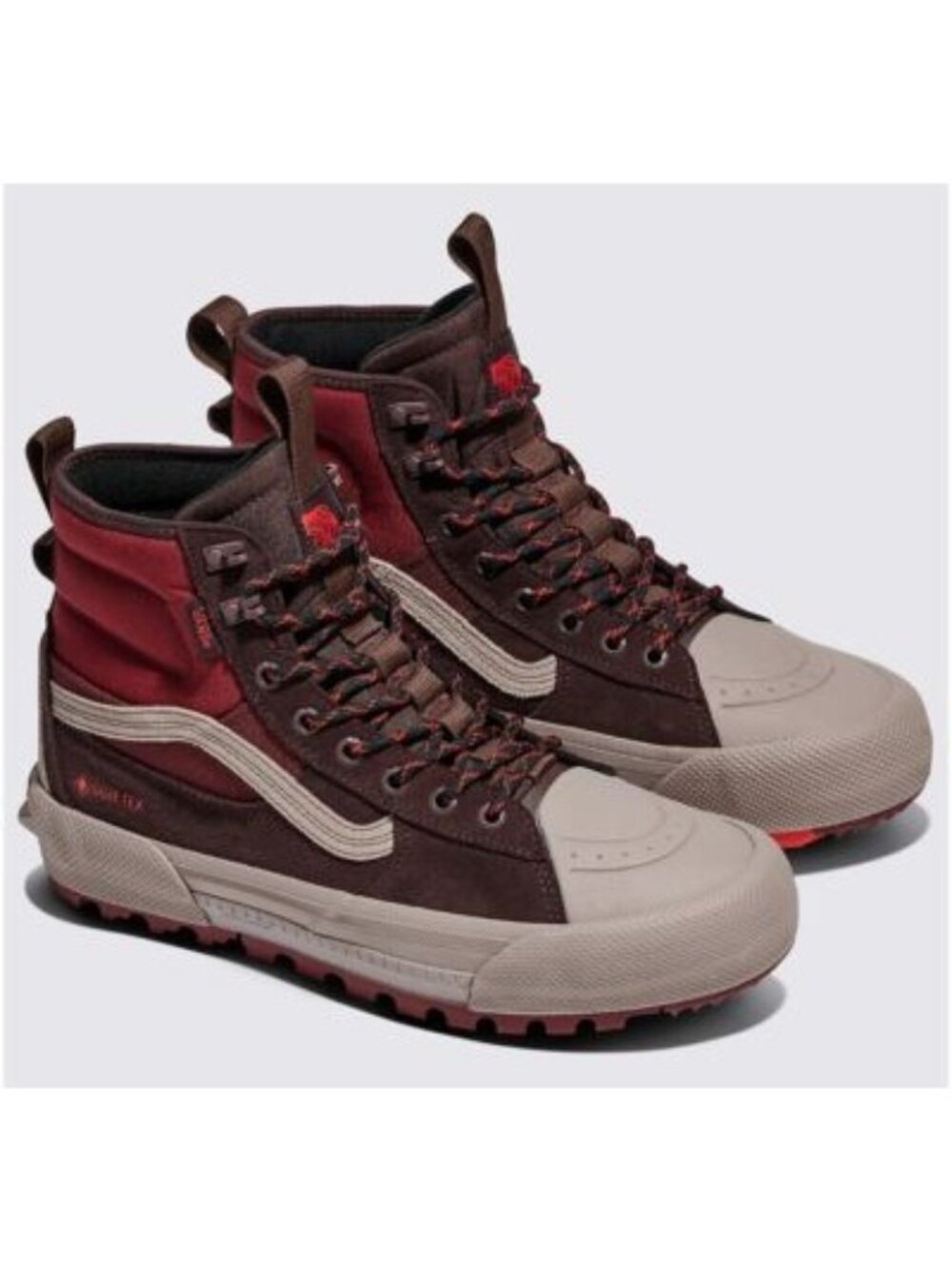 NEW Vans MTE Sk8-Hi GORE-TEX Insulated Shoe Bitter Chocolate Brown M 8.5 W10
